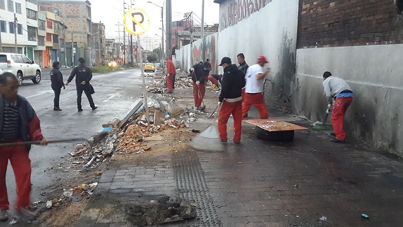 Foto de habitantes de calle